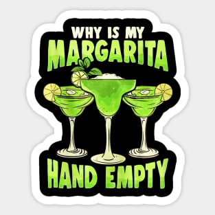 Margarita Lovers Cinco De Mayo Sticker